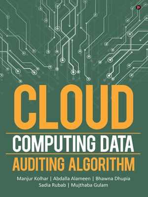 cover image of Cloud Computing Data Auditing Algorithm